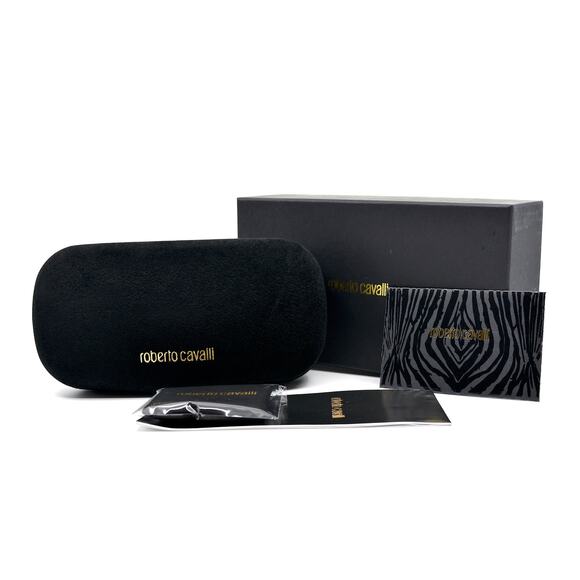 NEW ROBERTO CAVALLI SRC039S 700Y BLACK PURPLE LENS AUTHENTIC SUNGLASSES - Picture 13 of 13